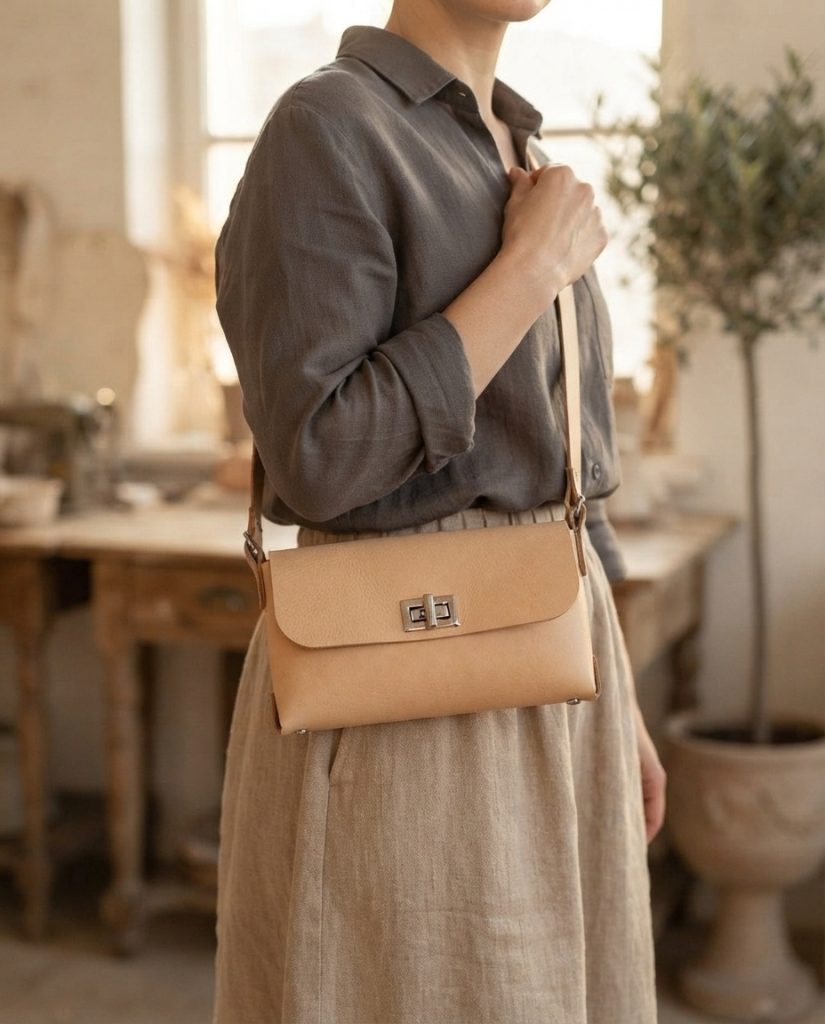 Clutch Beige