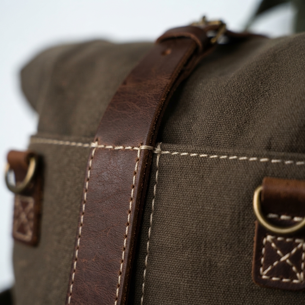 Morral de Lona Verde