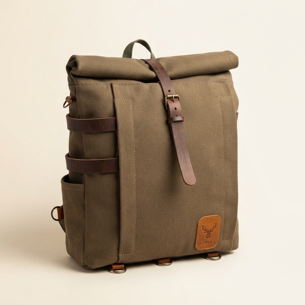 Morral de Lona Verde