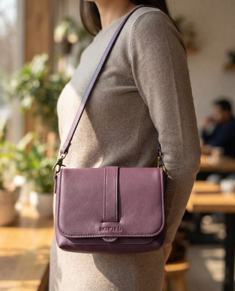 Satchel Morado — Edicion Tinte Vino